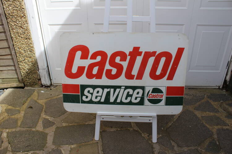CASTROL SERVICE Sign
