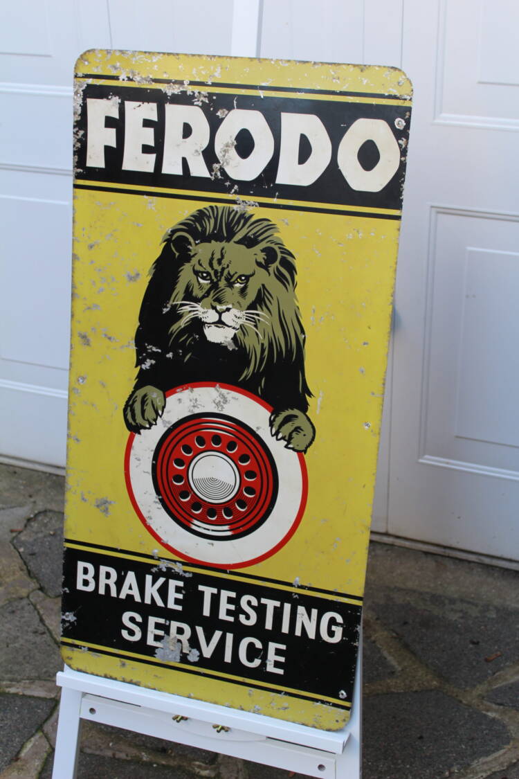 FERODO BRAKE TESTING SERVICE SIGN
