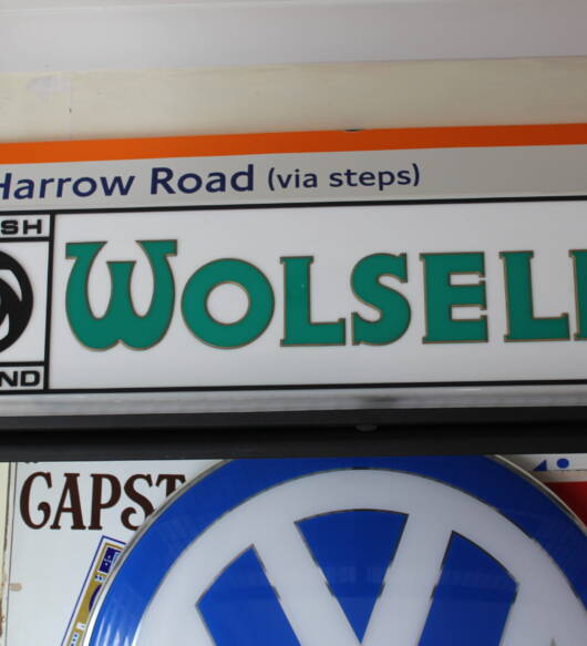 BRITISH LEYLAND WOLSELEY Sign