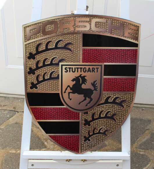 PORSCHE shield