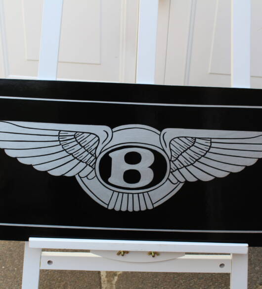 BENTLEY Unique Signwritten Board