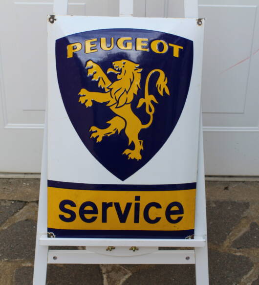 PEUGEOT SERVICE Sign