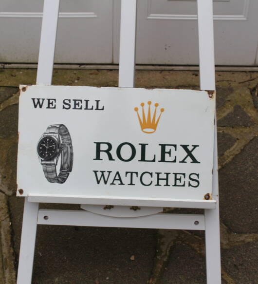 ROLEX WATCHES Sign