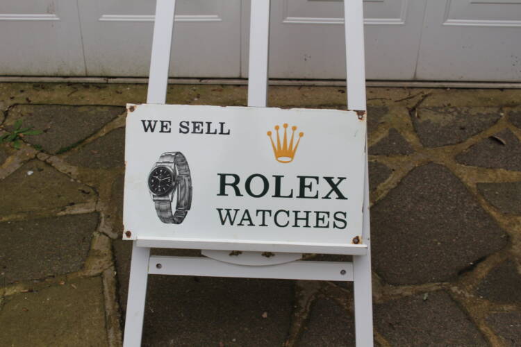 ROLEX WATCHES Sign