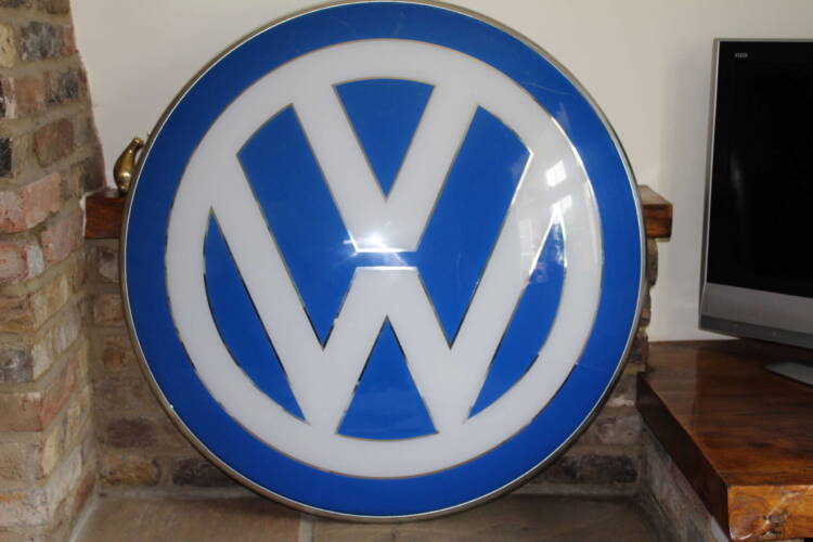 GENIUINE VW LOGO Sign