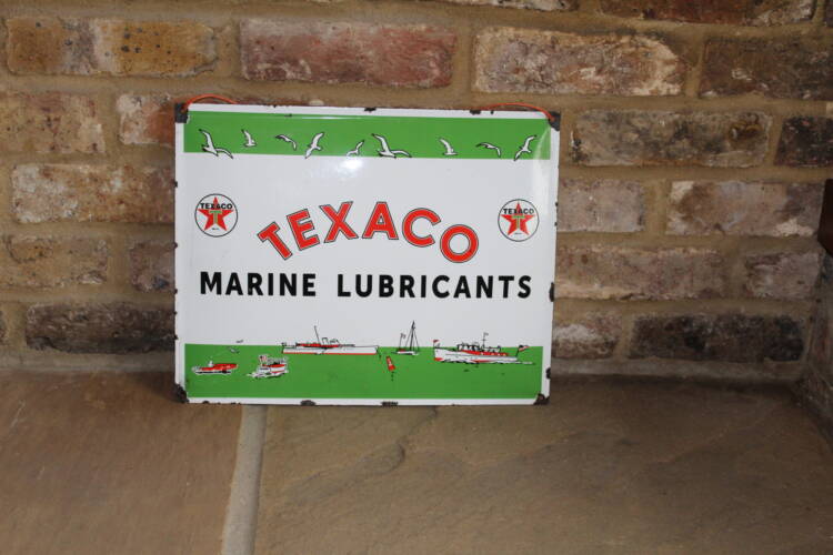 TEXACO MARINE FUELS Sign