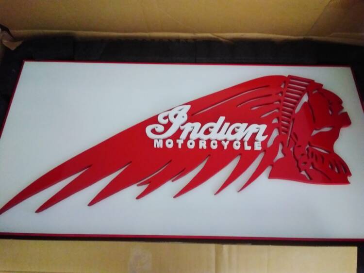INDIAN MOTORCYCLES Sign