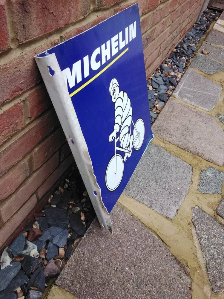 MICHELIN DOUBLE SIDED METAL SIGN - Image 2