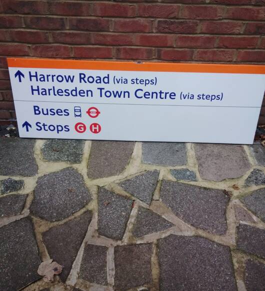 LONDON UNDERGROUND SIGN