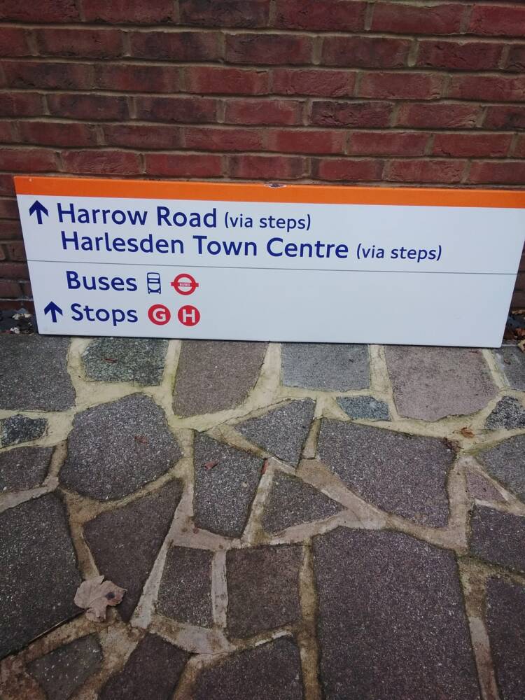 LONDON UNDERGROUND SIGN