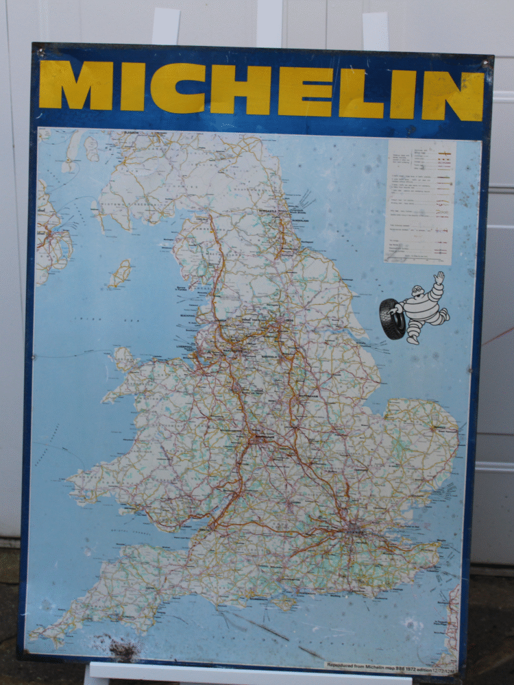 MICHELIN MAP OF UNITED KINGDOM