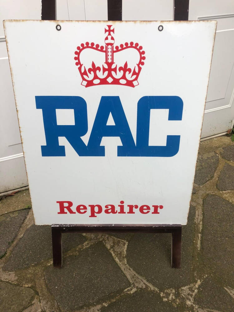RAC Repairer Sign
