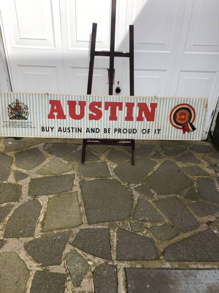 AUSTIN BMC BUY AUSTIN AND BE PROUD OF IT Sign