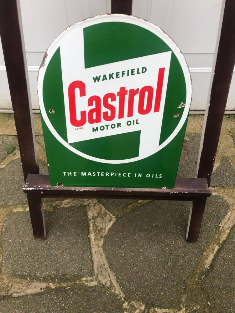 WAKEFIELD CASTROLMOTOR OIL Sign