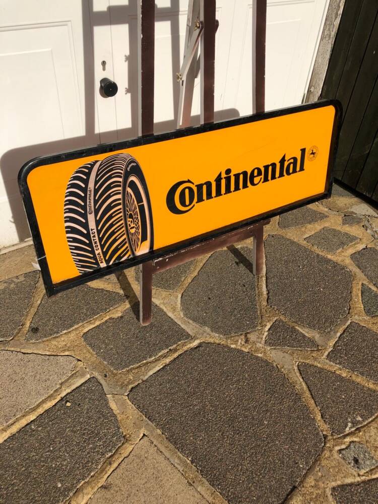 CONTINENTAL Enamel Sign