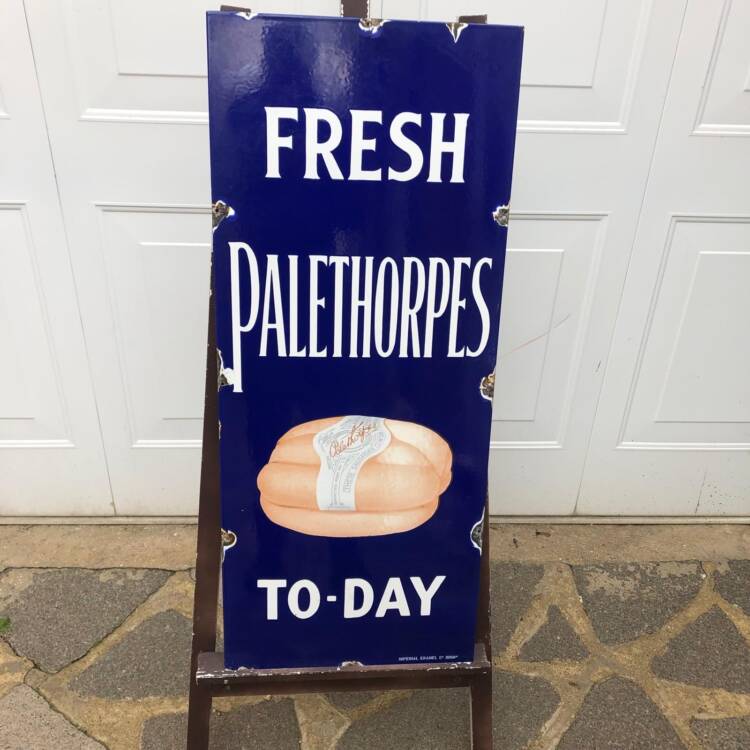 PALTHORPES Fresh To-Day Sign