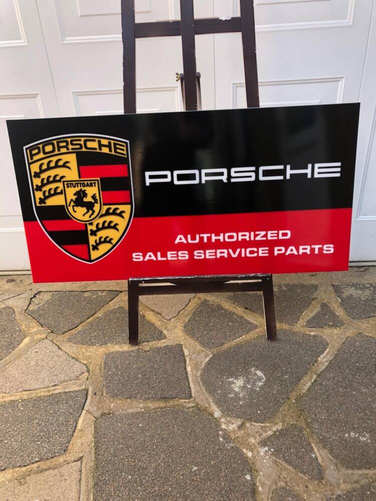 PORSCHE DEALERSHIP Acrylic Lightbox Sign