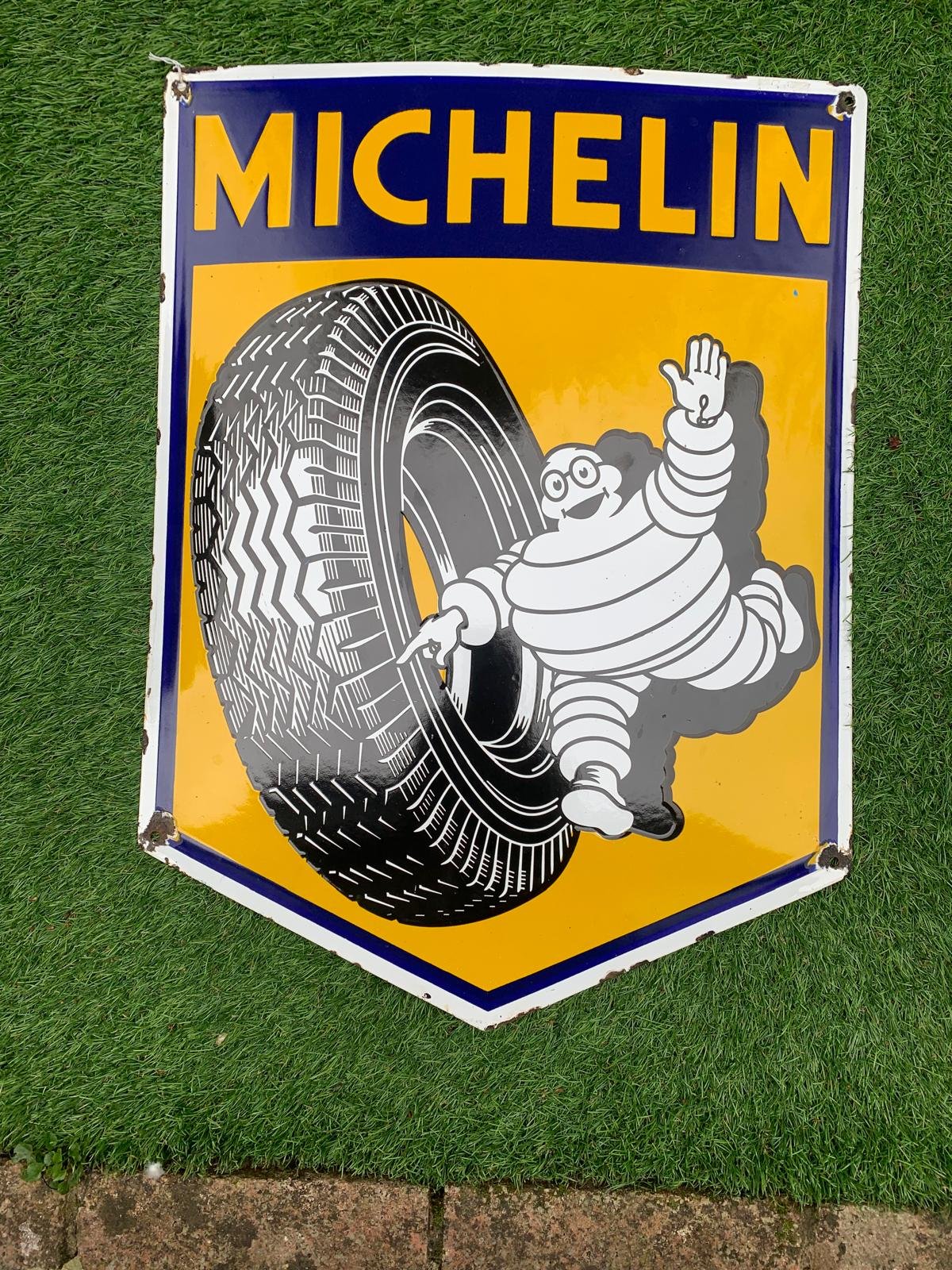 MICHELIN Enamel Sign