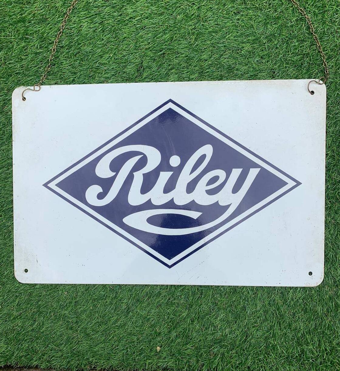 RILEY Enamel Sign