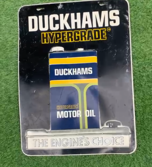 DUCKHAMS Aluminium Swing Sign